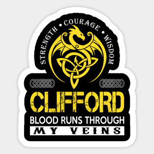 CLIFFORD Sticker